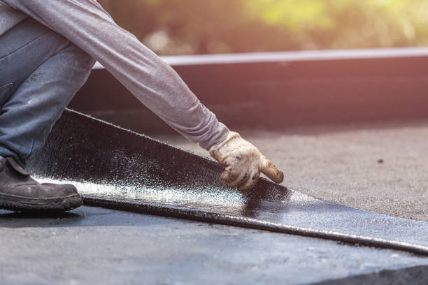 Professional Waterproofing technician working in Toughkenamon, PA